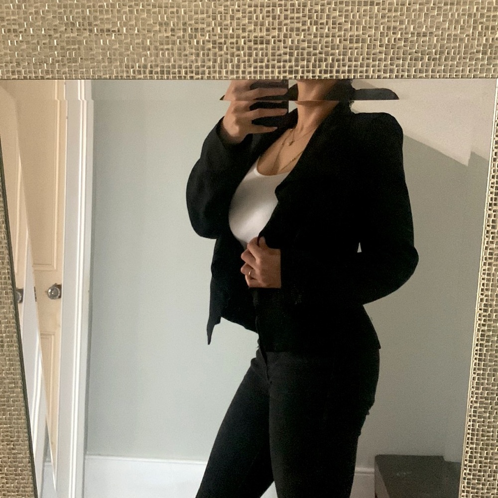 Cropped blazer